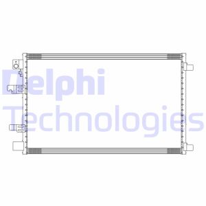 Lauhdutin, ilmastointilaite DELPHI CF20310