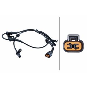 Sensor de velocidad, ABS HELLA 6PU 358 252-641