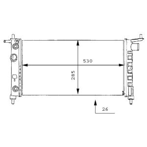 Arrefecedor do motor MAHLE CR 269 000S