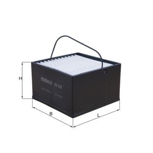 Filtro de combustível MAHLE KX 332