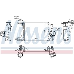 Intercooler NISSENS NIS 961118