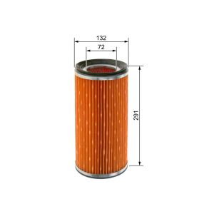 Luftfilter BOSCH FILTRY 1 457 433 677