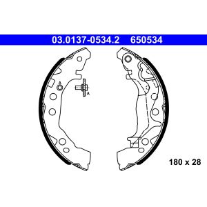 Bromsbacksats ATE 03.0137-0534.2