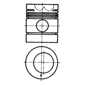 Zuiger KOLBENSCHMIDT 92772600