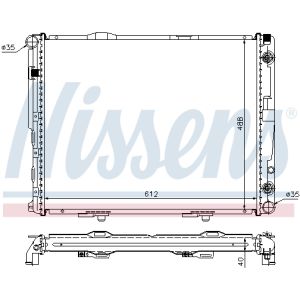 Radiator, motorkoeling NISSENS 62695A