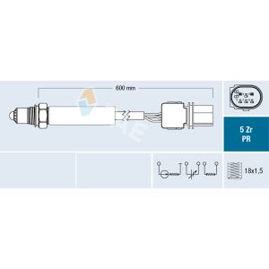 Sonda lambda FAE 75111