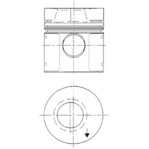 Kit de réparation, piston/chemise de cylindre KOLBENSCHMIDT 91550960