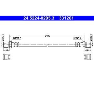 Bromsslang ATE 24.5224-0295.3