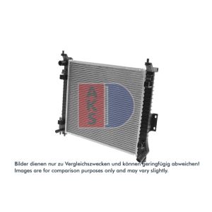 Motorradiateur  AKS DASIS 070018N