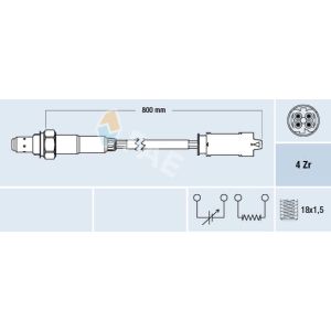 Sonda lambda FAE 77237