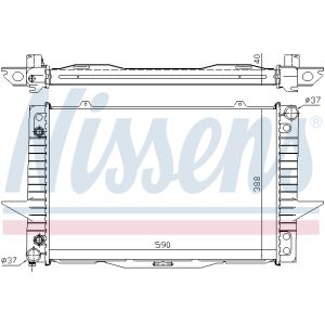 Motorkühler NISSENS 65535A