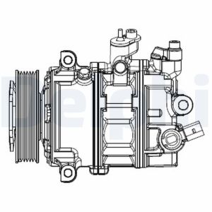 Compressor, ar condicionado DELPHI CS20529