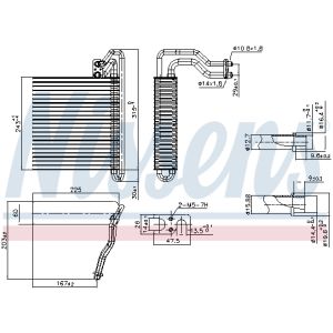 Verdamper, airconditioning NISSENS NIS 92333