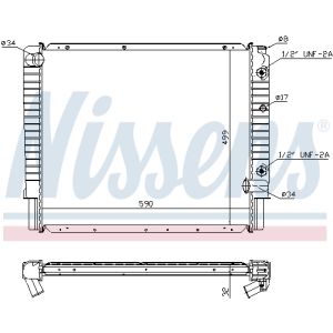 Radiateur NISSENS 65523A