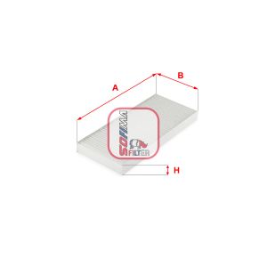 Filtre, air de l'habitacle SOFIMA S 3328 C