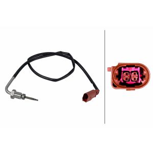 Abgastemperatursensor HELLA 6PT 358 226-521