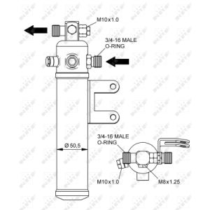 Secador, ar condicionado NRF 33294