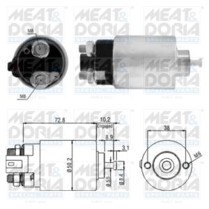 Magneettikytkin, startti MEAT & DORIA 46156