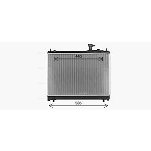 Arrefecedor do motor AVA COOLING SZ2161