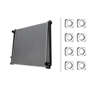 Arrefecedor do motor HELLA 8MK 366 301-401