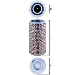 Luftfilter MAHLE LX 272