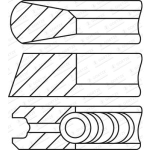 Zuigerveer set GOETZE 08-449600-00