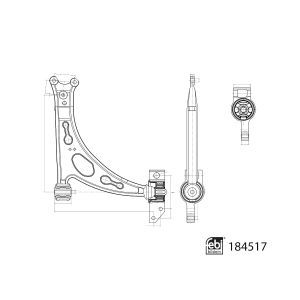 Suspensão da roda FEBI BILSTEIN 184517