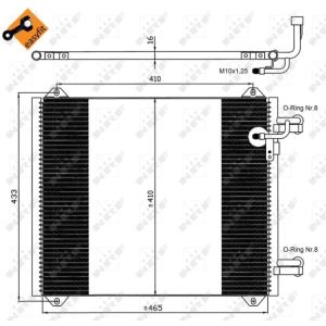 Condenseur, climatisation EASY FIT NRF 35362