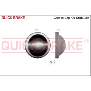 Tampa do cubo da roda QUICK BRAKE 9829K