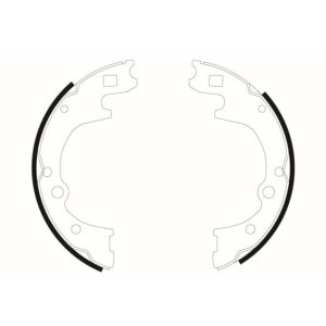Bremsbackensatz TEXTAR 91052000