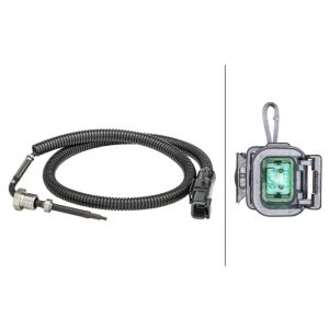 Abgastemperatursensor HELLA 6PT 358 181-361