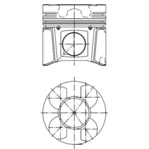 Pistão KOLBENSCHMIDT 40 079 620