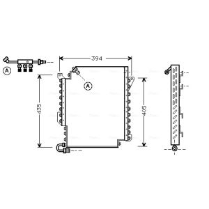 Condenseur (climatisation) AVA COOLING AI5119