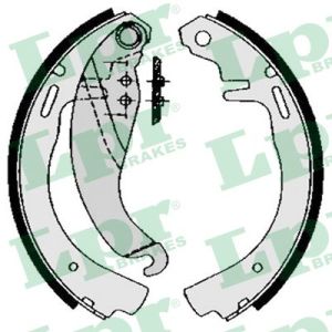 Jeu de mâchoires de frein LPR 02490