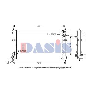 Motorkühler AKS DASIS 110060N