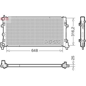 Arrefecedor do motor DENSO DRM02045