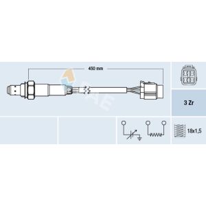 Sonda lambda FAE 77478