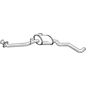 Silenciador intermédio BOSAL 283-189