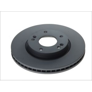 Disco de freno ATE 24.0126-0128.1 frente, ventilado, altamente carbonizado, 1 pieza