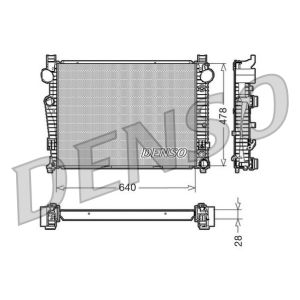 Raffreddatore motore DENSO DRM17092
