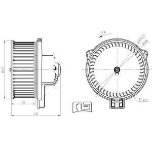 Binnenventilator NRF 34291