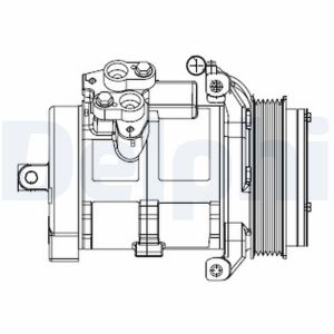 Compressor, ar condicionado DELPHI CS20528