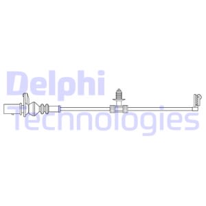 Warnkontakt, Bremsbelagverschleiß DELPHI LZ0307