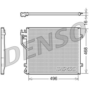 Condenseur (climatisation) DENSO DCN06010
