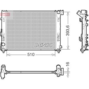 Arrefecedor do motor DENSO DRM46103
