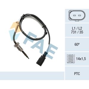 Abgastemperatursensor FAE 68056