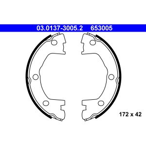 Bremsbacken ATE 03.0137-3005.2