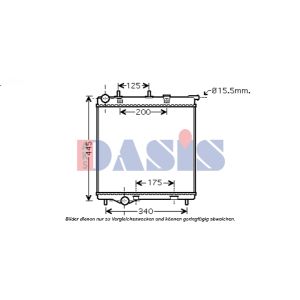 Motorkühler AKS DASIS 160114N