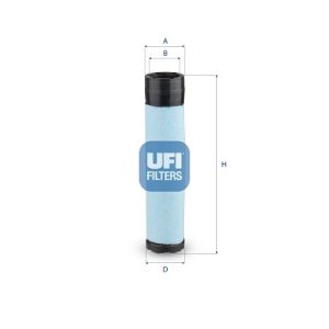 Sekundärluftfilter UFI 27.551.00