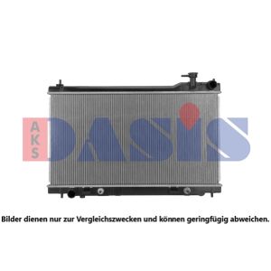 Motorradiateur  AKS DASIS 070207N